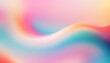 Pastel colors wave art smooth summer vacation design, AI generated