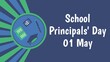 School Principals' Day web banner design 