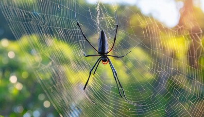 spider on web