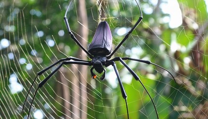 spider on the web