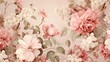Elegant floral pattern wallpaper, perfect for adding a touch of sophistication to any room decor.