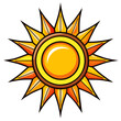 drawn sun icon