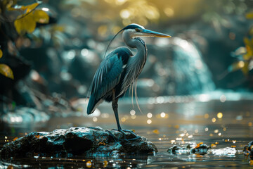 Leinwandbilder - An educational video series exploring the role of endemic species in maintaining the stability of digital ecosystems and the broader environment,