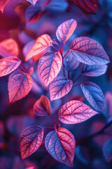 Poster - A vibrant gradient from magenta to plum, adding a touch of drama and depth,
