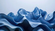 abstract background with blue folds and waves