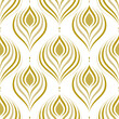 Beige and white luxury vector seamless pattern. Ornament, Traditional, Ethnic, Arabic, Turkish, Indian motifs. Great for fabric and textile, wallpaper, packaging design or any desired idea.