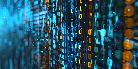 computer security numbers, ai generated,