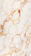 b'Elegant White Marble Texture with Golden Veins'