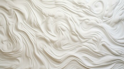 Poster - b'White smooth creamy abstract background'