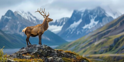 Breathtaking view of wildlife of Alaska