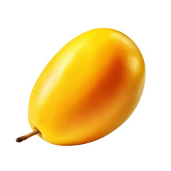 Wall Mural - yellow pear isolated on white