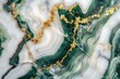 Emerald Currents and Gold Dust. A Harmony of Nature and Luxury in Marble.