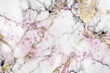 Sculpting Serenity. A Symphony of Pink Blooms and Gold on Marble Hues.