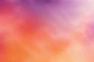 Wall Mural - Abstract gradient smooth Blurred Watercolor Orange And Purple background image
