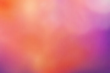 Wall Mural - Abstract gradient smooth Blurred Watercolor Orange And Purple background image