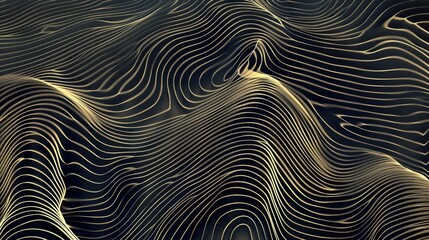 Sticker - Detailed close up view of a wavy surface, perfect for abstract backgrounds