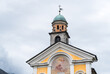 The parish church of San Lorenzo martyr in Losone, district of Locarno, Ticino, Switzerland
