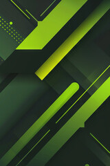 Wall Mural - green abstract lines vertical background or pattern, creative design template