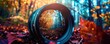 © Alena - camera lens highlighting the vibrant, verdant beauty of a forest, reveling in the art of photography.