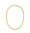 © Julia - Gold link chain jewelry necklace isolated cutout on transparent