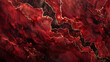 © Vlad - A marble stone displaying a ruby red color with bronze veins. The backdrop is a luxurious geode wallpaper with a textured onyx pattern