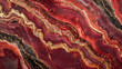 © Vlad - Ruby red marble stone with bronze vein. A rich onyx-textured geode wallpaper background