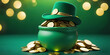 pot with gold coins