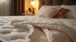 A cozy and inviting image showcasing a comfortable mattress, the epitome of relaxation and rejuvenation