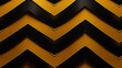 Modern chevron pattern, sleek black and gold design, stylish geometric background