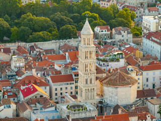 Canvas Print - Cathedral of Saint Domnius - Split, Croatia, Europe