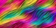 Background made of strands of colorful hair. Illustration of colored threads.