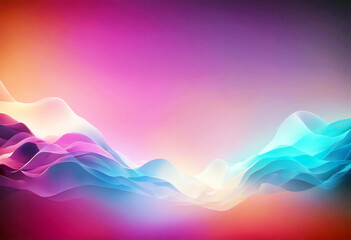 Wall Mural - 'gradient color background abstract blue colours colourful art design wallpaper bright rainbow light illustration modern pattern graphic texture vibrant space black blur blurred style'