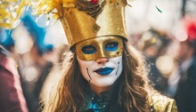 'Alemannischen Hexenmasken Confetti Fasnet Carnival Move Freiburg Swimming Hex Sorcerer Mask Disguise German Disgu'