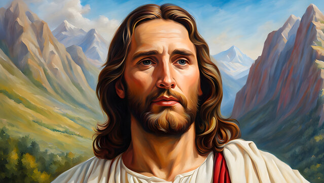 painting of jesus christ