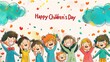 © fanjianhua - 6.1 Children's Day Illustration