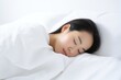 © Rawpixel.com - An east asian woman suffering from sickness sleeping blanket adult