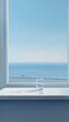© Rawpixel.com - A book on the window sill with sea background windowsill architecture tranquility.