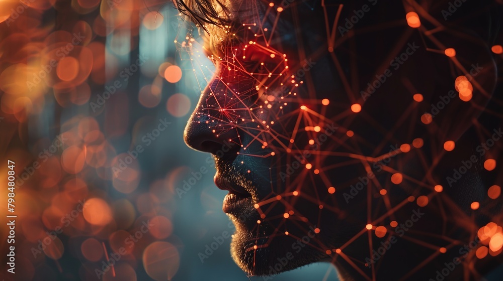 Perils Hum Intimate portrayal of human-machine symbiosis, illustrating the promise ...