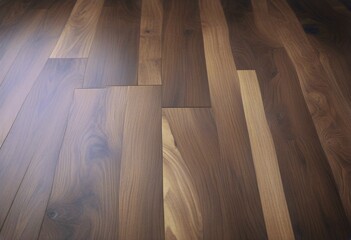 Wall Mural - wall background wood floor Walnut