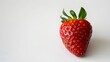 strawberry on isolated white background. ai generated 