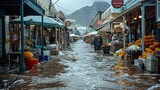 Historic Docks of Cape Town: Rising Water Levels Impact Vibrant Waterfront Market