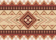 Ethnic seamless pattern. Tribal aztec ornamental abstract design background. Boho chic style.