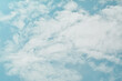 blue sky white clouds  nature background