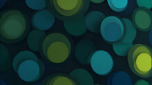 Green Blue Circle Abstract Backdrop Background