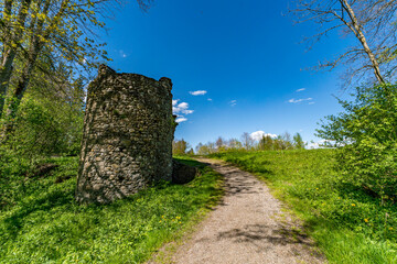 Poster - Fantastic spring hike along the Illerschleife with a viewing platform and castle ruins