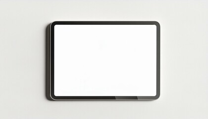 Tablet Mockup for Application Presentation, Web Design or User Interface Design - Template for Representation and Presentation of Design