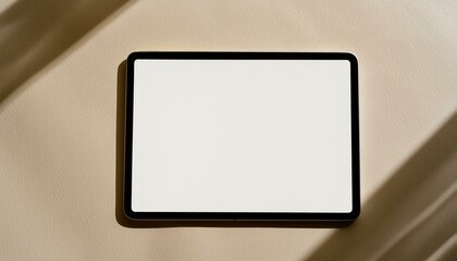 Tablet Mockup for Application Presentation, Web Design or User Interface Design - Template for Representation and Presentation of Design 