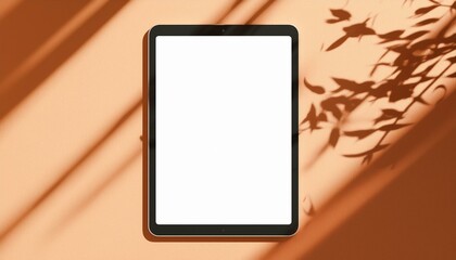 Tablet Mockup for Application Presentation, Web Design or User Interface Design - Template for Representation and Presentation of Design 
