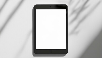 Tablet Mockup for Application Presentation, Web Design or User Interface Design - Template for Representation and Presentation of Design 