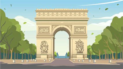 paris arc de triomphe